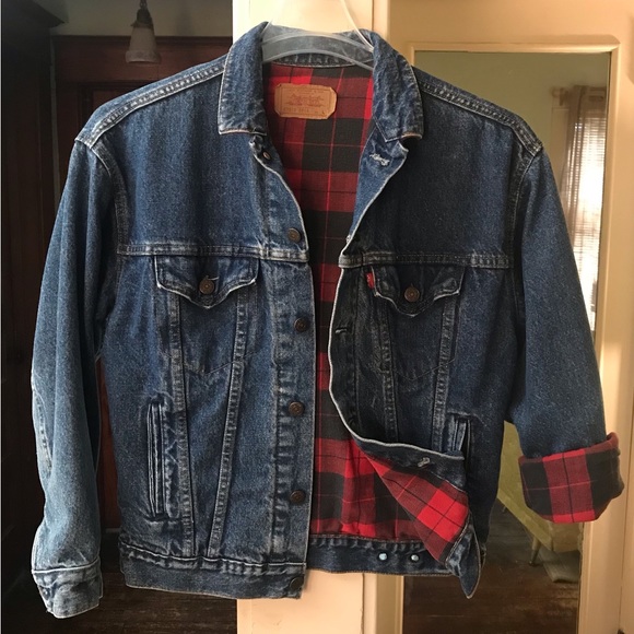 Levi's Jackets & Coats Vintage 8s Levis Buffalo Plaid Flannel Lined